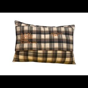 ReadMeBooky Unique Inspirational Embroidered Pillow